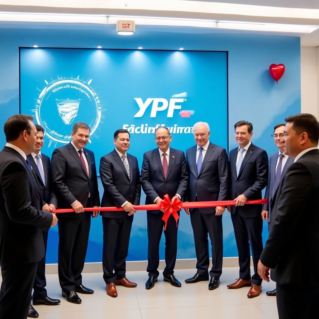Inauguración Estación YPF